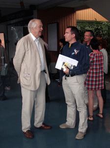 Max Howard at the Annecy Film Festival 2010